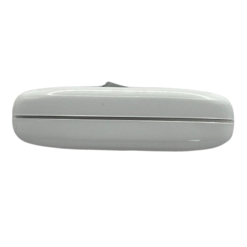 White Inline Double Pole Earthed Switch