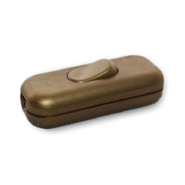 Gold Single Pole In-Line Switch
