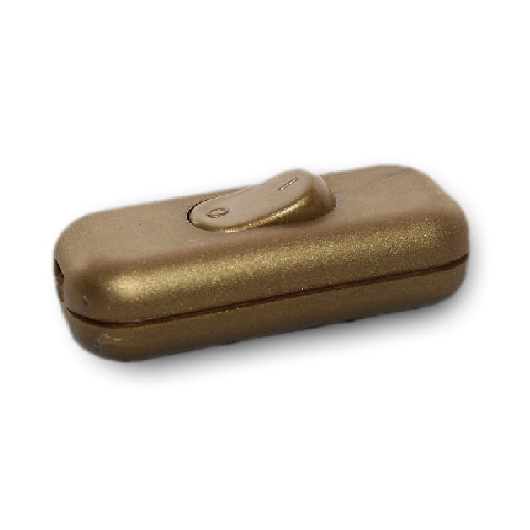 Gold Double Pole In-Line Switch
