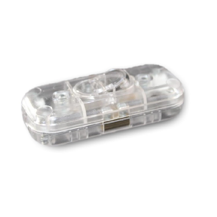 Transparent Single Pole In-Line Switch