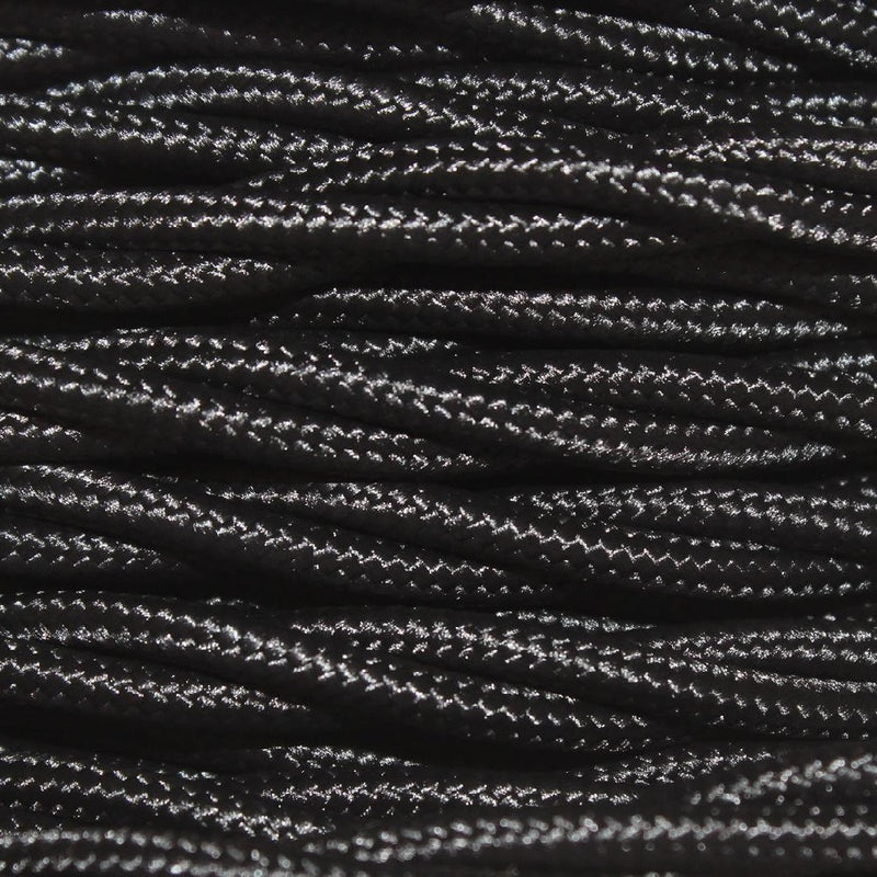 Black Braided Twist Vintage Pendant Cable