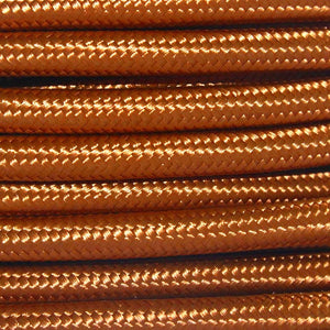 Antique Gold Braided Round Vintage Pendant Cable