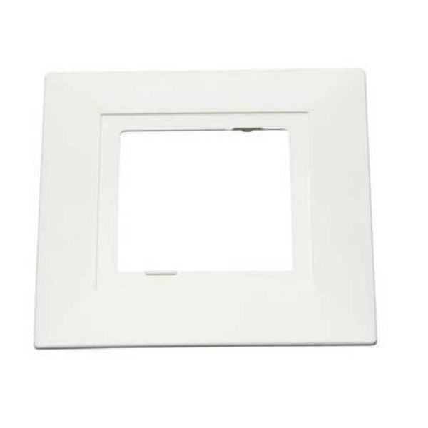 Jeani 450W White Square Single Socket Finger Plate Lighting Spares
