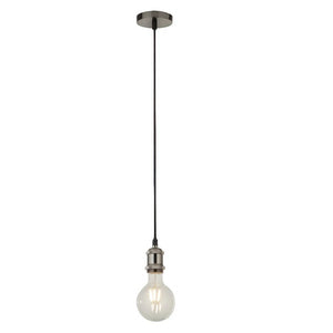 Vintage Satin Silver Vintage Ceiling Pendant