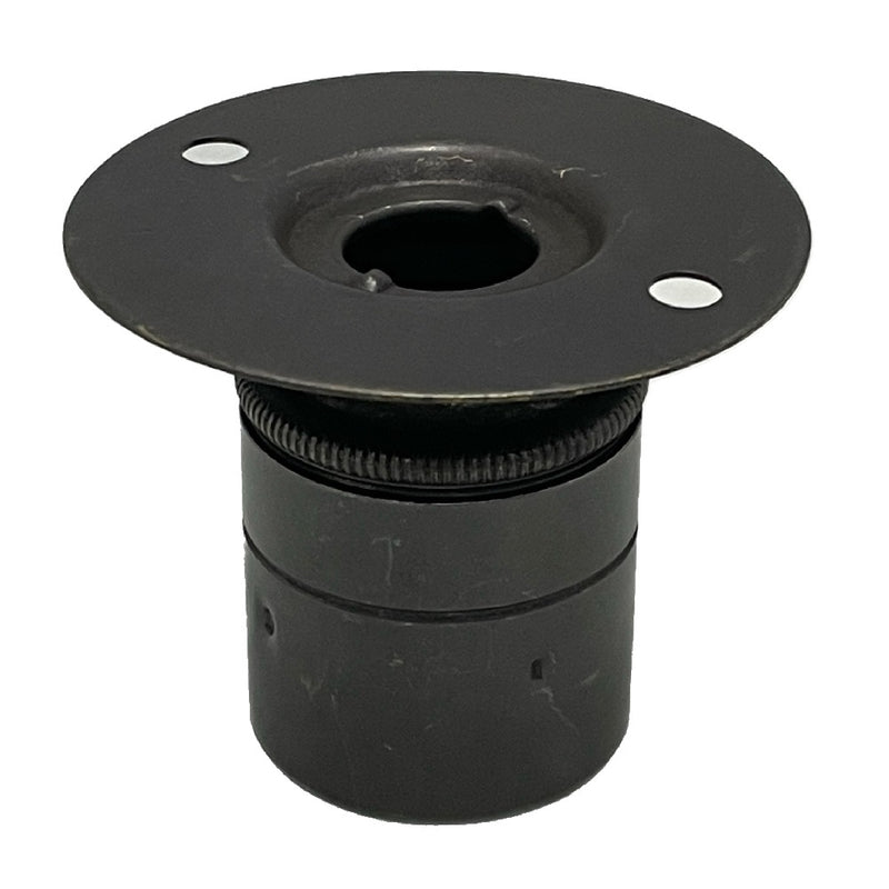 Premium UK Made Bronzed Plain Skirt Batten Lampholder ES E27 Cap