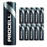 Duracell Procell AA 1.5V Alkaline Disposable Batteries 10 Pack | MN1500