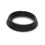 Lamparte BKE14TSR Black ABS SES E14 Thin Shade Ring 35mm External Diameter