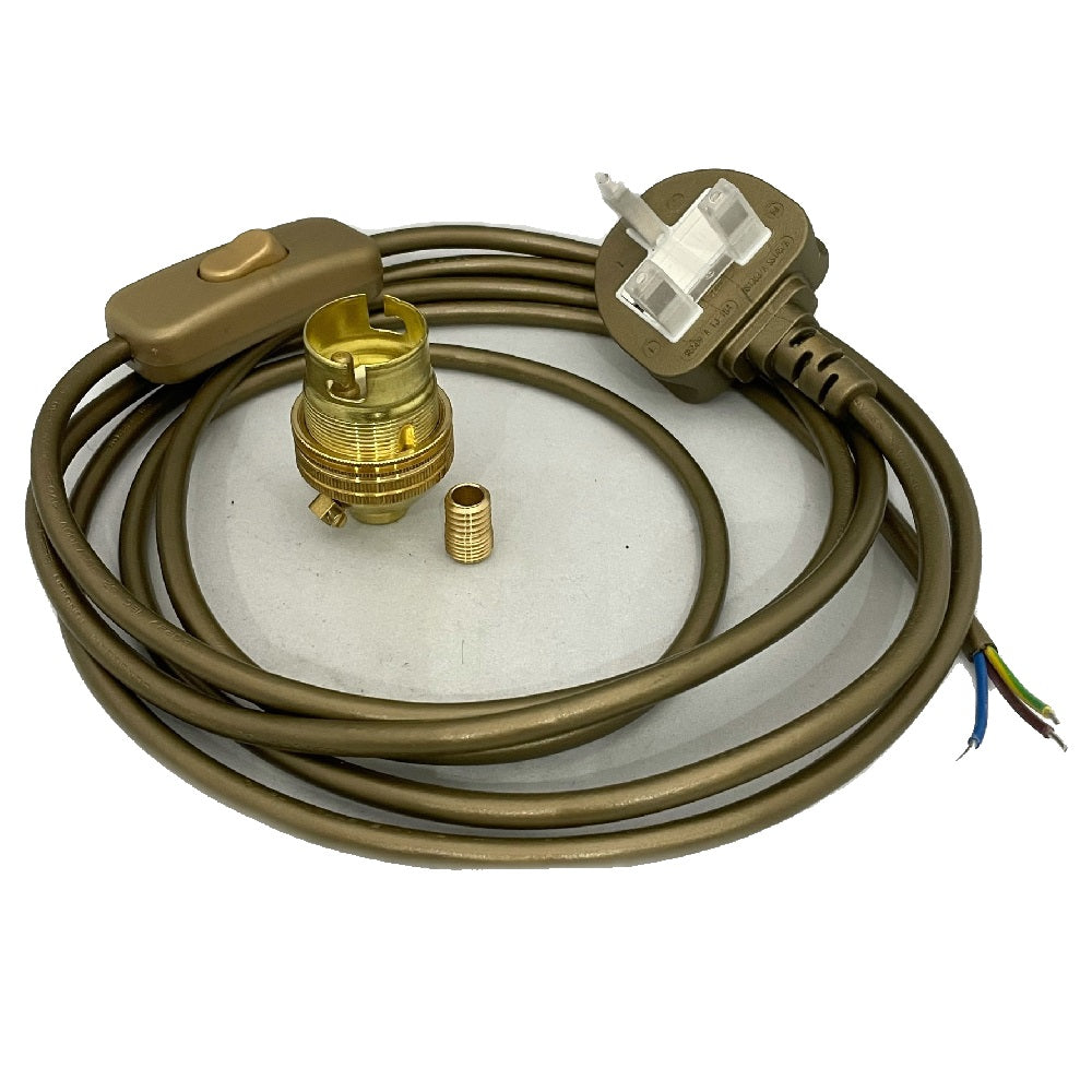 Wooden Base Light Kit | DIY Table Lamps