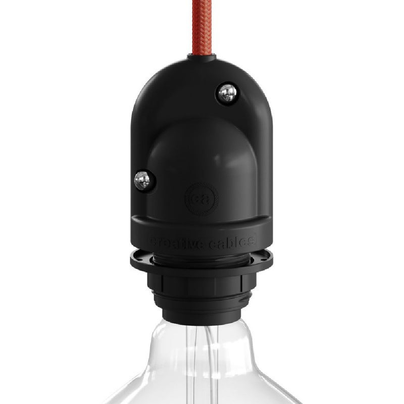 Black Exterior IP65 E27 Lampholder