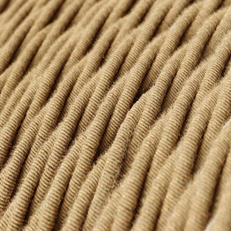 Natural Jute Braided Twist Vintage Cable Flex | Lighting Spares