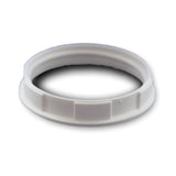 Lamparte WHE27TSR White ABS ES E27 Thin Shade Ring 47mm External Diameter