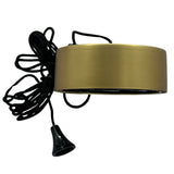 Satin Brass Ceiling Pull Cord Switch