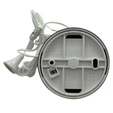 Brushed Steel Pullcord Ceiling 2 Way Switch