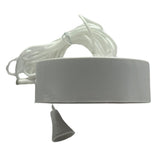 White Ceiling Pull Cord Switch