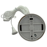 White Pullcord Ceiling 2 Way Switch