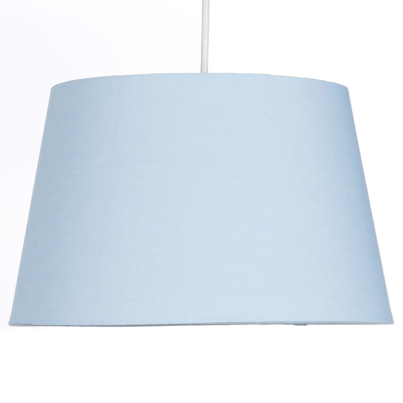 Light Blue Lampshade