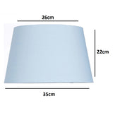 blue lampshade for boys room