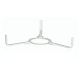 DAR SHA91 White Ceiling Shade Spider with Adaptor
