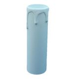 White Thermoplastic Candle Drip Sleeve 24mm x 85mm