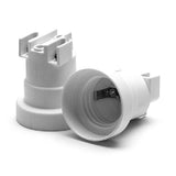 White Ceramic Replacement E27 Lamp Holder