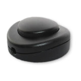 Lamparte 022570 Black Round In-Line Foot Switch