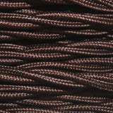 Brown Braided Twist Vintage Pendant Cable