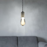 LED ST64 ES E27 Smoky Spiral Filament Light Bulb Lamp