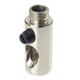 Nickel Side Entry Cord Grip Coupler | 10mm Entry