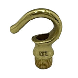 Brass 1/2" Entry Male Threaded Hook