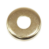 Lilleys 7060 Brass Round 10mm Backplate & Nipple Cover Cap | 25mm Diameter