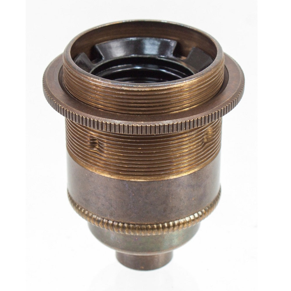 Lilleys 7601ETH Old English ES E27 10mm Threaded Entry Lampholder With lilleys-7601eth-old-english-es-e27-10mm-threaded-entry-lampholder-with