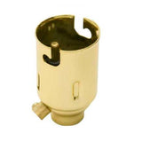 Jeani A102 BC Brass Lampholder 10mm Entry Candle Type