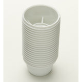 Jeani A103W SES White Plastic Lampholder 10mm Entry Threaded