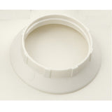 Jeani A42SCW ES White Plastic Shade Ring