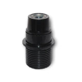 Black ABS SES E14 Partly Threaded Lampholder