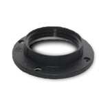 Black ABS SES E14 Wide Shade Ring 43mm External Diameter