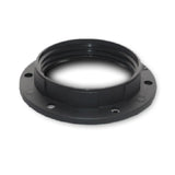 Black ABS ES E27 Wide Shade Ring 57mm External Diameter