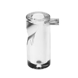 Cylindrical Clear Transparent Ceiling Hook