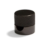 Black Chrome Round Cable Clip for Walls & Ceilings