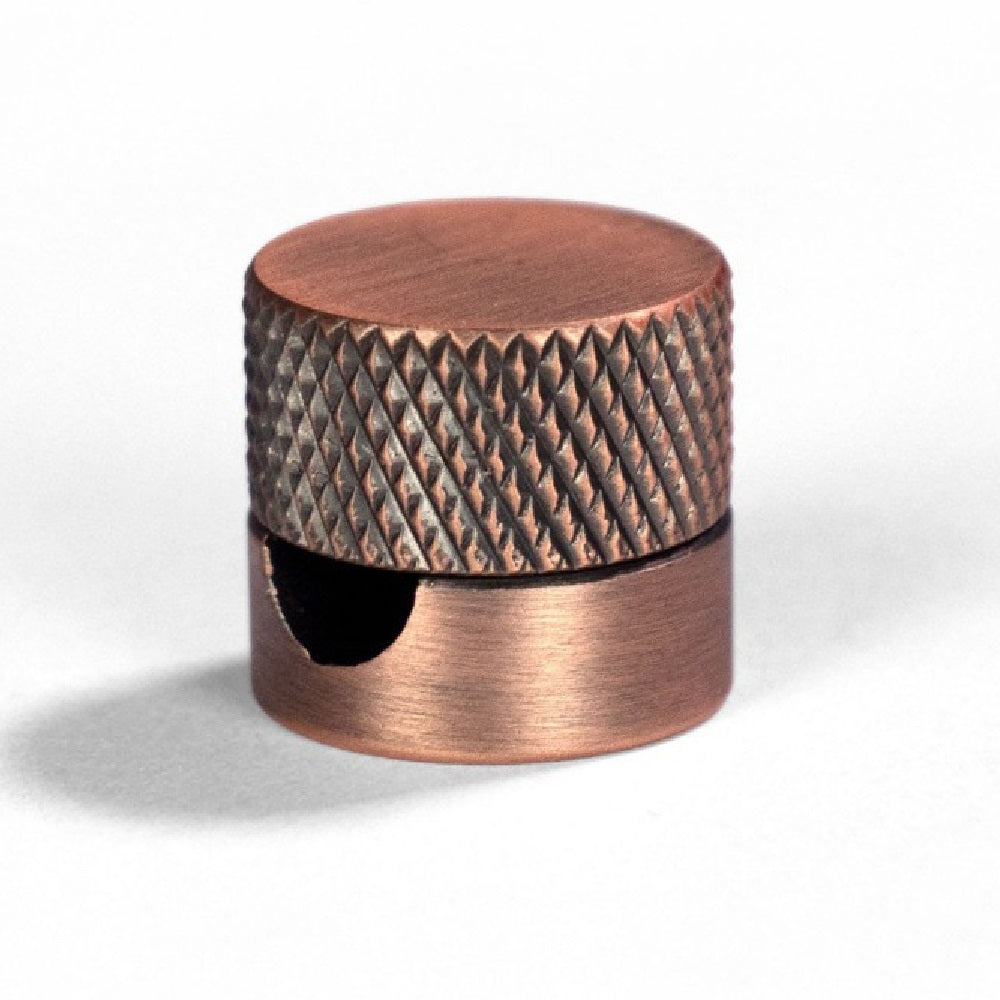 Lamparte FCM01-BCO | Brushed Copper Metal Round Cable Clip Walls ...