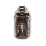 Lamparte NIE14TH Nickel Plated SES E14 Threaded Collar Lampholder