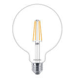 Philips 929003059302 Master CorePro Classic LED Dimming Globe Bulb 5.9W (60W) G120 E27 Clear Filament 2700k