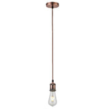 Copper Vintage Retro Round Cable Ceiling Flex Lamp Holder