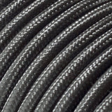 Lamparte LA-RM26 Dark Grey 3 Core Braided Round Flex Cable