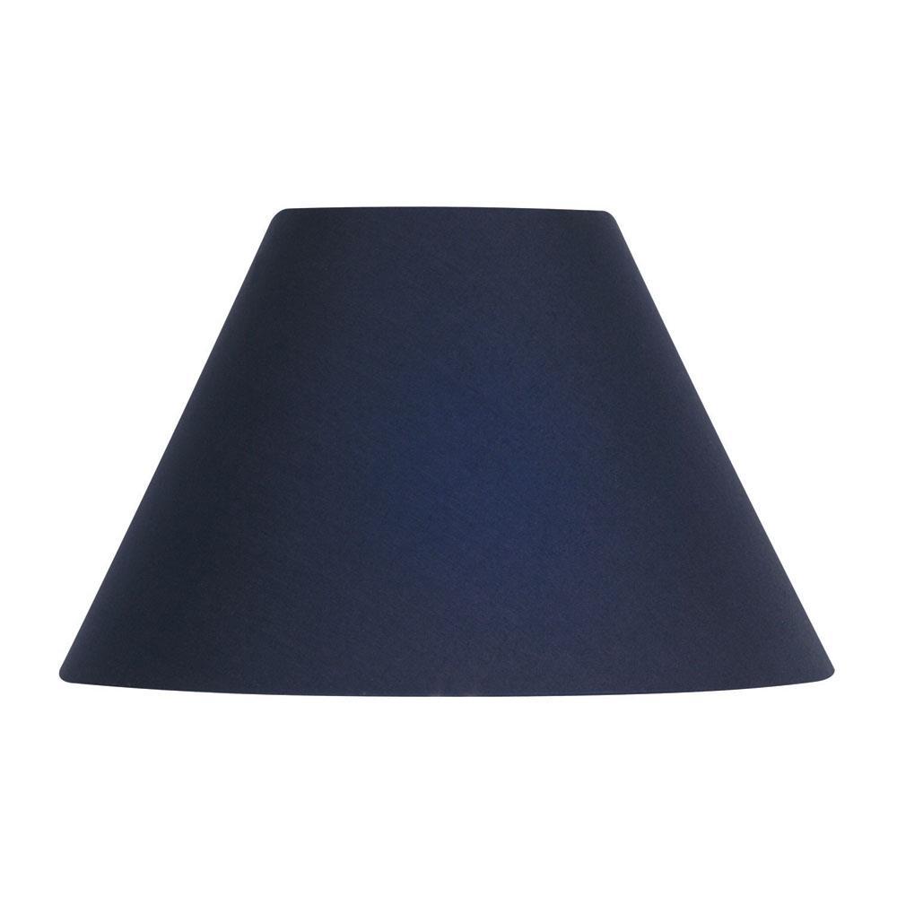 MOLNSKIKT lamp shade, dark blue velvet, 17 - IKEA