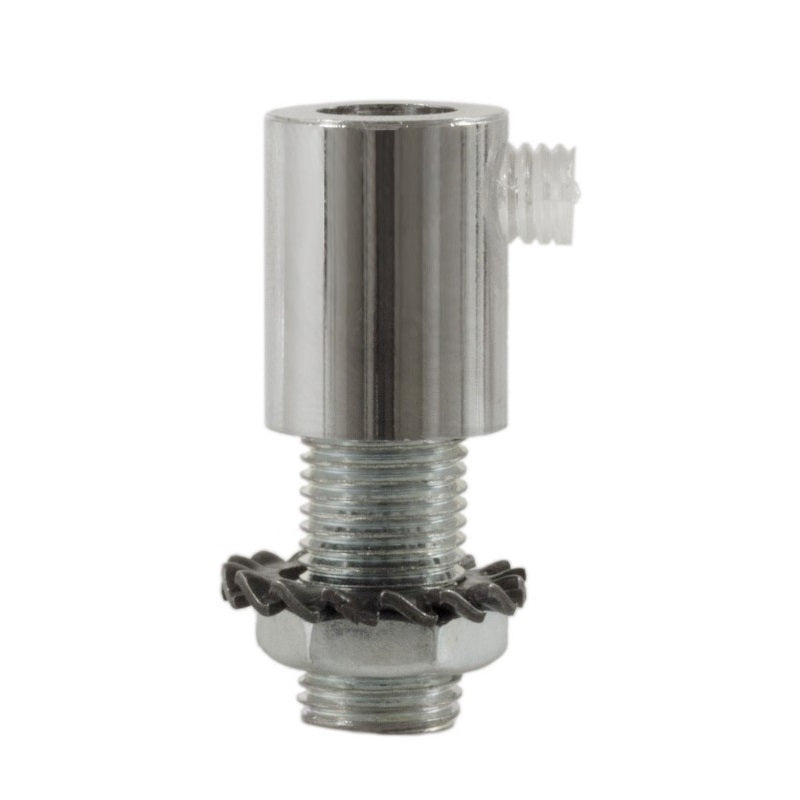 Polished Chrome 10mm Cord Grip