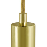 Polished Brass Pendant Cord Grip