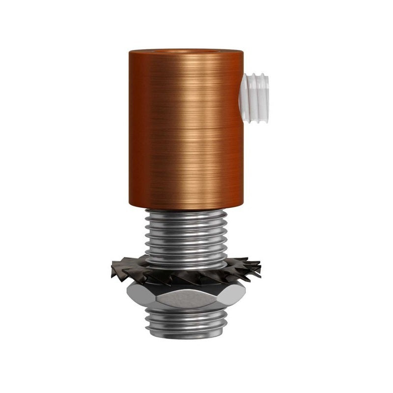 Brushed Copper 10mm Cord Grip