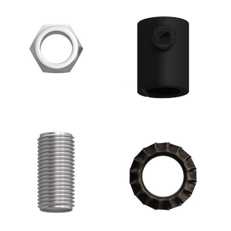 Black Cable Clamp Grip10mm
