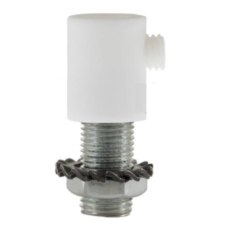 White Plastic Cord Grip 10mm